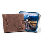 Portefeuille en cuir peterson pour homme - modle dh ptn n79 - noir et blanc - fermoir porte - monnaie ...