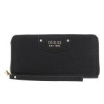 Portefeuille eco brenton slg lrg zip around black - guess