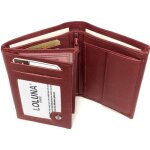 Portefeuille femme cuir avec porte monnaie fermeture eclair volet 10 cartes identit permis billet - ...