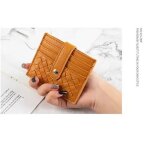 Portefeuille femme grande capacite porte chquiers pu cuir porte - monnaie elgant porte - cartes zipp ...
