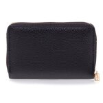 Portefeuille femme zipp noir