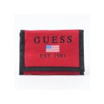Portefeuille guess homme american flag rouge coton