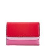 Portefeuille - mywalit - ref 46372 - cuir nappa - rouge - 13x9x2 cm