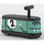 Porteur animaux crocodile - italtrike - vert - enfant - mixte - 24 mois - 5 ans - 4 roues - 25 kg