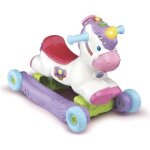 Porteur  bascule - vtech baby - clo ma licorne basculo 2en1 - parlant et lumineux - rose