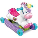 Porteur b�b� �volutif vtech cl�o ma licorne basculo - �veil musical - cadeau b�b� d�s 1 an