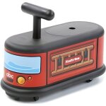 Porteur pour enfant - italtrike - camion pompiers - 4 roues - rouge