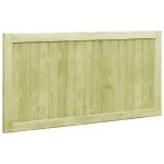 Portillons de jardin - vidaxl - 2 pcs - bois de pin imprégné - 150x75 cm - vert Portillons de jardin - vidaxl - 2 pcs - bois de pin imprégné - 150x75 cm - vert