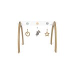 Portique dactivit en bois pour bb - kaloo - home - multicolore - 45x5x45cm