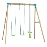 Portique 2 balan�oires anth�mis en bois h243cm