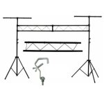 Portique pour jeux de lumiere tres robuste de 3m + 10 crochets de tres belle qualite pa dj led sono