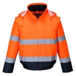 Portwest - blouson de travail 2 en 1 doublé polaire hv Portwest - blouson de travail 2 en 1 doublé polaire hv