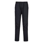 Portwest - pantalon de cuisine avec ceinture élastiquée confortable et déperlant Portwest - pantalon de cuisine avec ceinture élastiquée confortable et déperlant