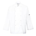 Veste de cuisine - portwest - suffolk c833 - blanc - mixte - adulte Veste de cuisine - portwest - suffolk c833 - blanc - mixte - adulte