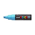 Posca marqueur pointe l biseaute turquoise fluo