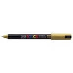 Posca marqueur pointe calibre extra - fine or