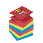 Bloc - notes - post - it - lot de 6 - super sticky - couleurs bora bora