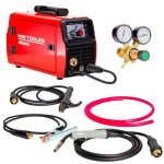 Poste � souder mig - mag 200a inverter synergique portable avec �cran lcd mw tools mig202s