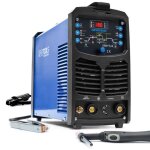 Poste � souder tig ipotools inv185pacdc - soudeuse inverter tig acdc 200a - bleu