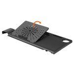 Poste de travail d�tachable - newtral - lapd - r�glable - noir - 1 place