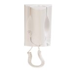 Poste universel - urmet - 1133 / 15 - 5 fils et 2 fils - abs blanc - volume rglable