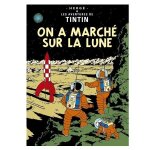 Poster moulinsart album de tintin: on a marché sur la lune 22160 (70x50cm Poster moulinsart album de tintin: on a marché sur la lune 22160 (70x50cm