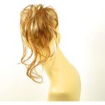 Postiche chouchou cheveux blond cuivré méché blond clair ref: 22 en f27613 Postiche chouchou cheveux blond cuivré méché blond clair ref: 22 en f27613