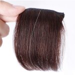Postiche femme - salutuya - perruque synthétique - marron noir - 20cm - volume et confort Postiche femme - salutuya - perruque synthétique - marron noir - 20cm - volume et confort
