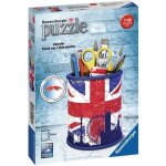 Pot  crayons puzzle 3d union jack ravensburger - enfant - 54 pices - sans colle - ds 6 ans