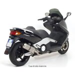 Pot d �chappement giannelli maxi oval alu pour scooter yamaha 500 tmax 2001 - 2007