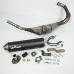 Pot d chappement leovince pour moto derbi 50 senda r x - trem eu2 3408bn / hm v6 noir passage bas neuf ...