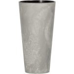 Pot de fleurs 33l avec insert tubus slim beton dtus150b - 422u motif b�ton