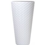 Pot de fleurs - matuba - dpmt400 - 57 l - imitation rotin - rectangulaire