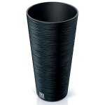 Pot de fleurs - furu - anthracite - 30 x 30 x 57 cm - avec r�servoir deau - carr�