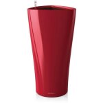 Pot de fleur delta premium 40 - lec - rouge - plastique - avec rserve deau