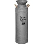 Pot � lait m�tal gris h62cm - atmosphera createur dinterieur