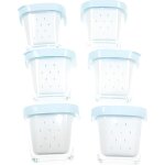 Pot de rechange - seb - yahourti�re - bleu - con�u pour yg651121 yg652822 - yg654827