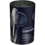 Pot � ustensiles de cuisine relief ii 17cm noir