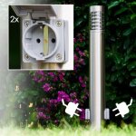 Potelet dext�rieur - hofstein - dakar - 2 prises �lectriques - ip44