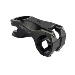 Potence vtt switch - modle switch steep - angle 19 - noir - alu cnc - 318x100 mm