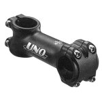 Potence vtt - uno - 11 / 8 - aluminium noir - longueur 90mm - inclinaison 7�