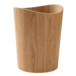 Poubelle en bois sans couverclewovte 9l mnage chambre salon bureau salle de bain poubelle de rangement ...