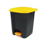 Poubelle  pdale 30l tri slectif sotufab plast (jaune)