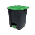 Poubelle � p�dale 30l tri s�lectif sotufab plast (vert)