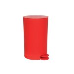 Poubelle � p�dale osaki 3l rouge mat msv