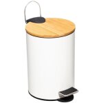 Poubelle soft close 3l modern color blanc - 5 five simply smart - blanc