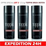 Poudre densifiante - toppik - 275 gr - couleur chatain - volume - calvitie