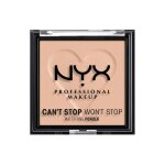 Poudre matifiante - nyx professional makeup - cant stop wont stop - fini mat - teinte medium - vegan