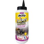 Poudre nids de gu�pes & frelons enterr�s - acto insecticide - flacon soufleur - effet pendant 4 semaines ...