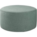 Pouf extensible housses pouf rond couvre repose - pieds amovible couvre pouf de rangement prot�ger les ...